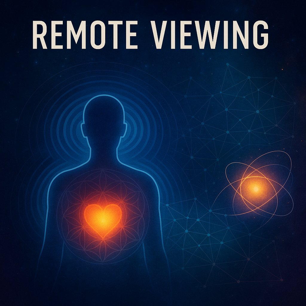Heart Powered Remote Viewing: A Quantum Leap